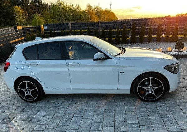 BMW Seria 1 cena 39999 przebieg: 221400, rok produkcji 2013 z Siemiatycze małe 211